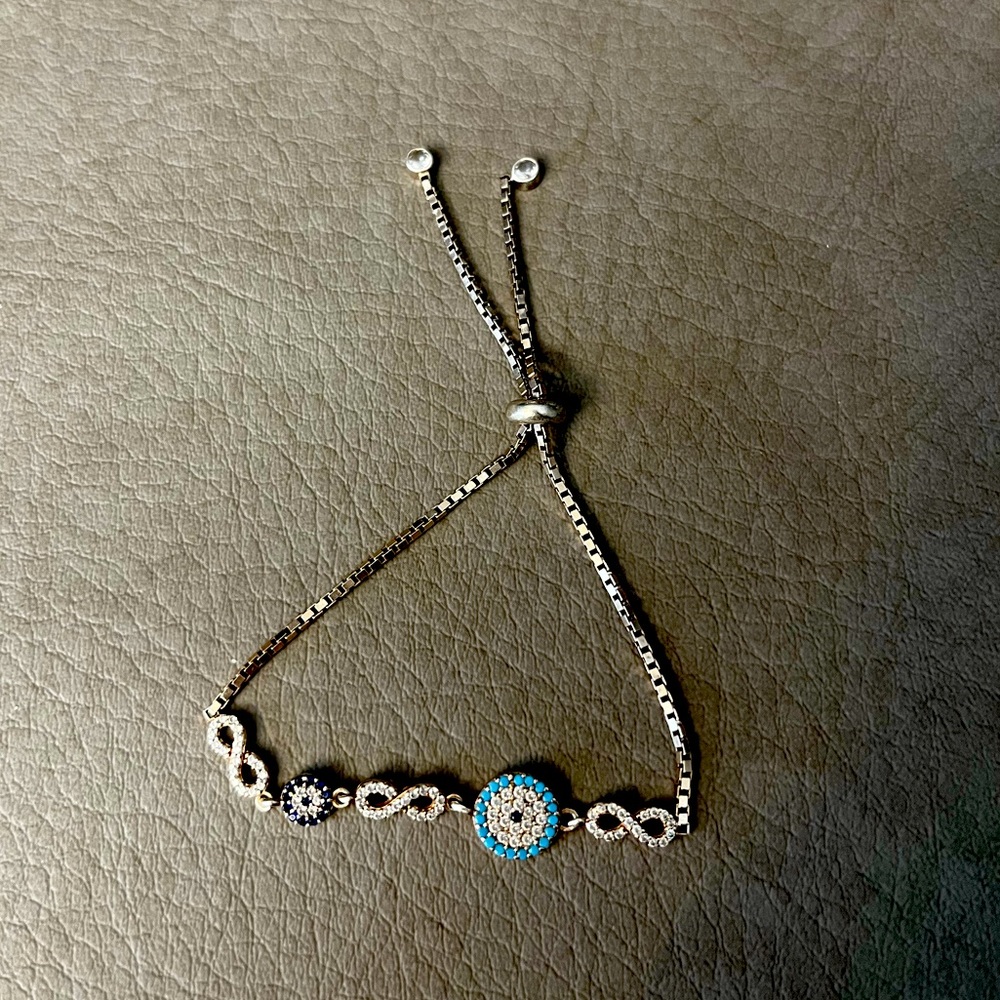 925 Sterling Silver Adjustable Bracelet